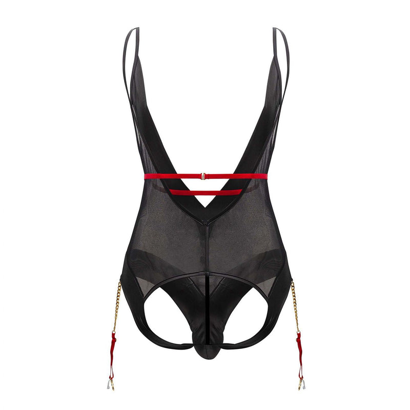 Candyman 99600 Mesh Bodysuit Color Black