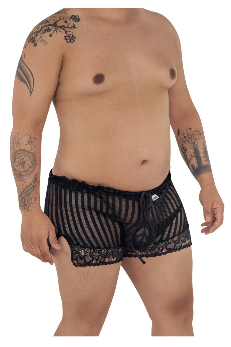 Candyman 99601x Lounge Pajama Shorts color negro