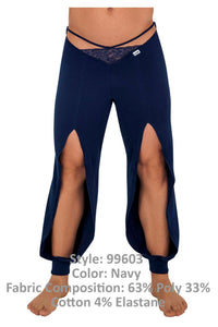 CandyMan 99603 Lounge Pajama Pants Color Navy