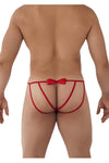 Candyman 99606 Bow Jockstrap Color Red