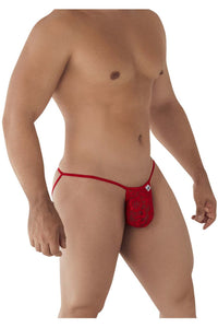 Candyman 99606 Bow Jockstrap Color rojo