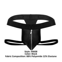 Candyman 99608 Zipper Jockstrap Color noir