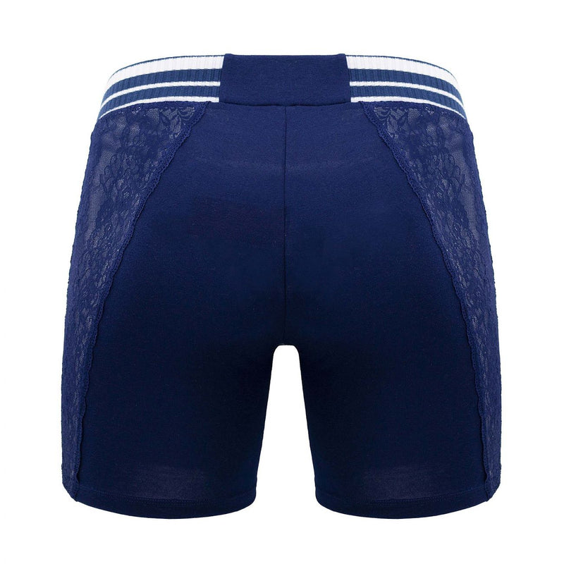 CandyMan 99609 Lounge Pajama Shorts Color Navy