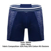 CandyMan 99609 Lounge Pajama Shorts Color Navy