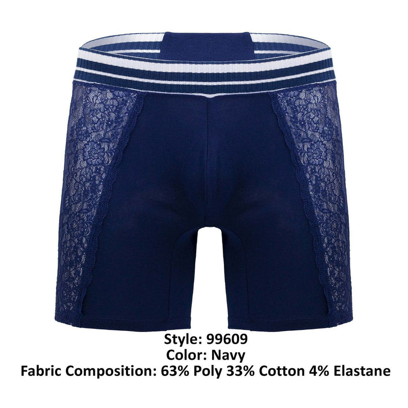 Candyman 99609 Pajama salon Shorts Color Navy