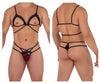 Candyman 99610 harnais string tenue couleur léopard imprimer