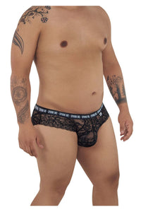 Candyman 99615x fessais-moi les briefs en dentelle couleur noire