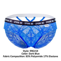 Candyman 99615x me fessie-moi les mémoires en dentelle Couleurs bleu foncé