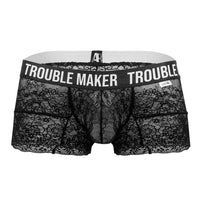 Candyman 99616x Trouble Maker Lace Trunks Color Black