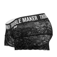 Candyman 99616X Trouble Maker Lace Trunks color negro