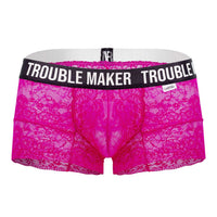 Candyman 99616x Trouble Maker Lace Trunks Color Pink