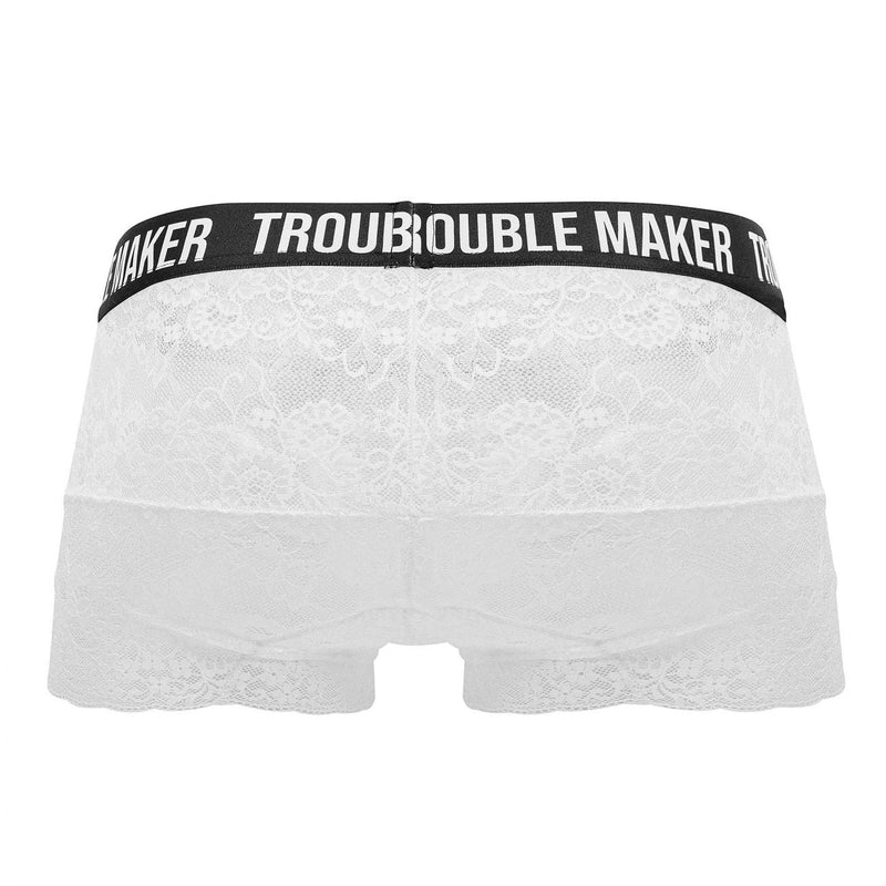 Candyman 99616x Trouble Maker Trunks Color White