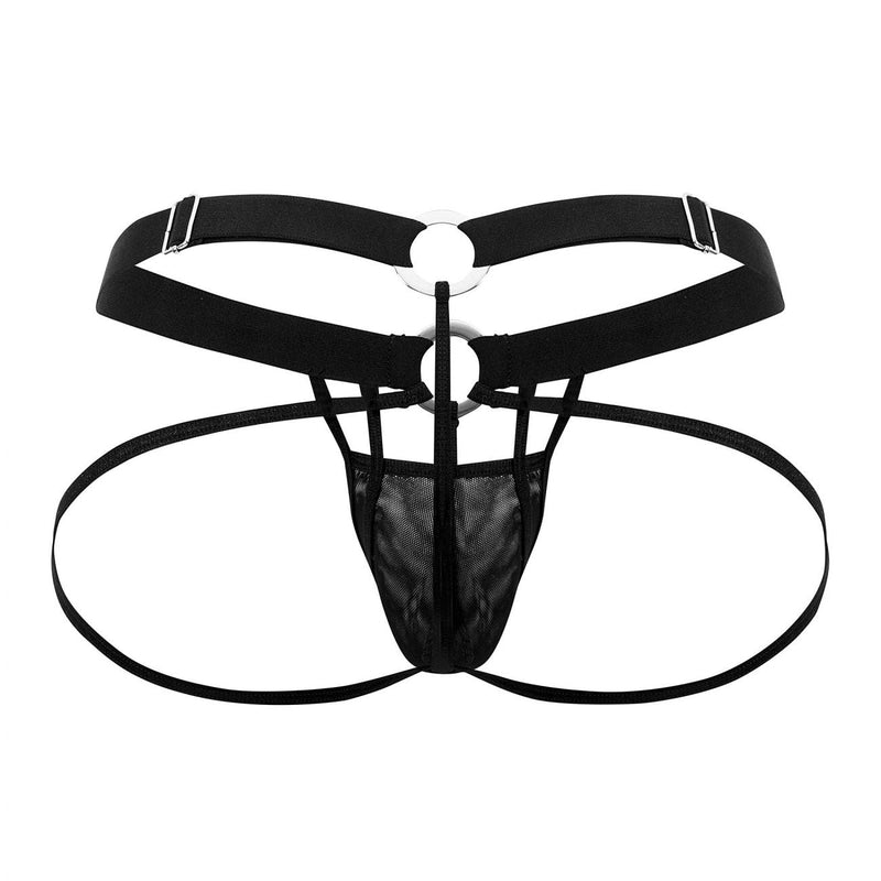 Candyman 99617 Mesh Cage Jockstrap Color Black