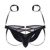 Candyman 99621 Chaîne et poignets Jockstrap Color noir