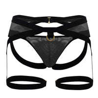 Candyman 99623 Garter Jockstrap Color Black