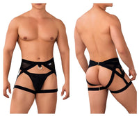 Candyman 99623 Garter Jockstrap Color Black