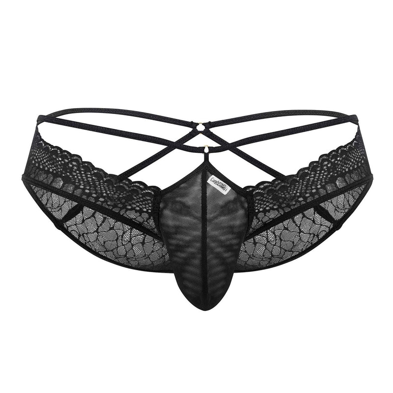 Candyman 99624 Briefs en dentelle Color noir