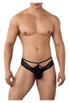 Candyman 99624 Briefs de encaje color negro