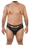 Candyman 99627x en dentelle Jockstrap Color noir