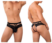 Candyman 99627 en dentelle jockstrap couleur noir