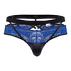 Candyman 99627 en dentelle Jockstrap Color bleu