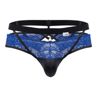 Candyman 99627 Color de Jockstrap de encaje azul