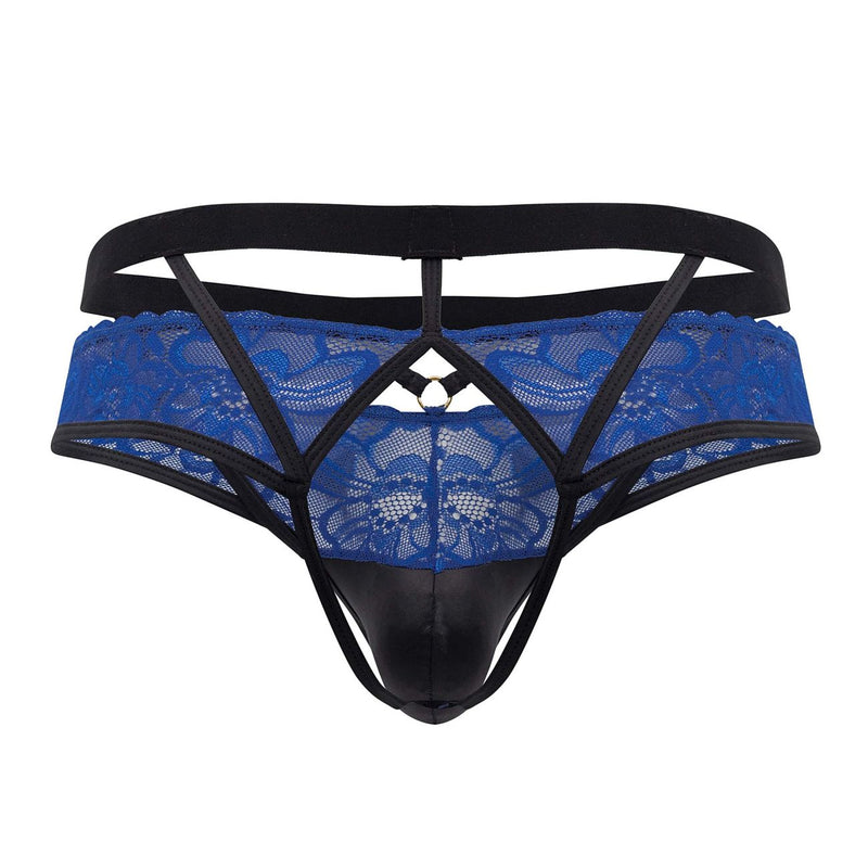 Candyman 99627 Color de Jockstrap de encaje azul