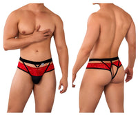 Candyman 99627 en dentelle jockstrap couleur rouge