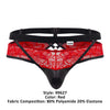 Candyman 99627 en dentelle jockstrap couleur rouge