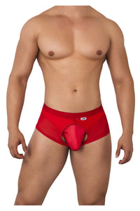 CandyMan 99629 Trunk and Thong Two Piece Set Color Red