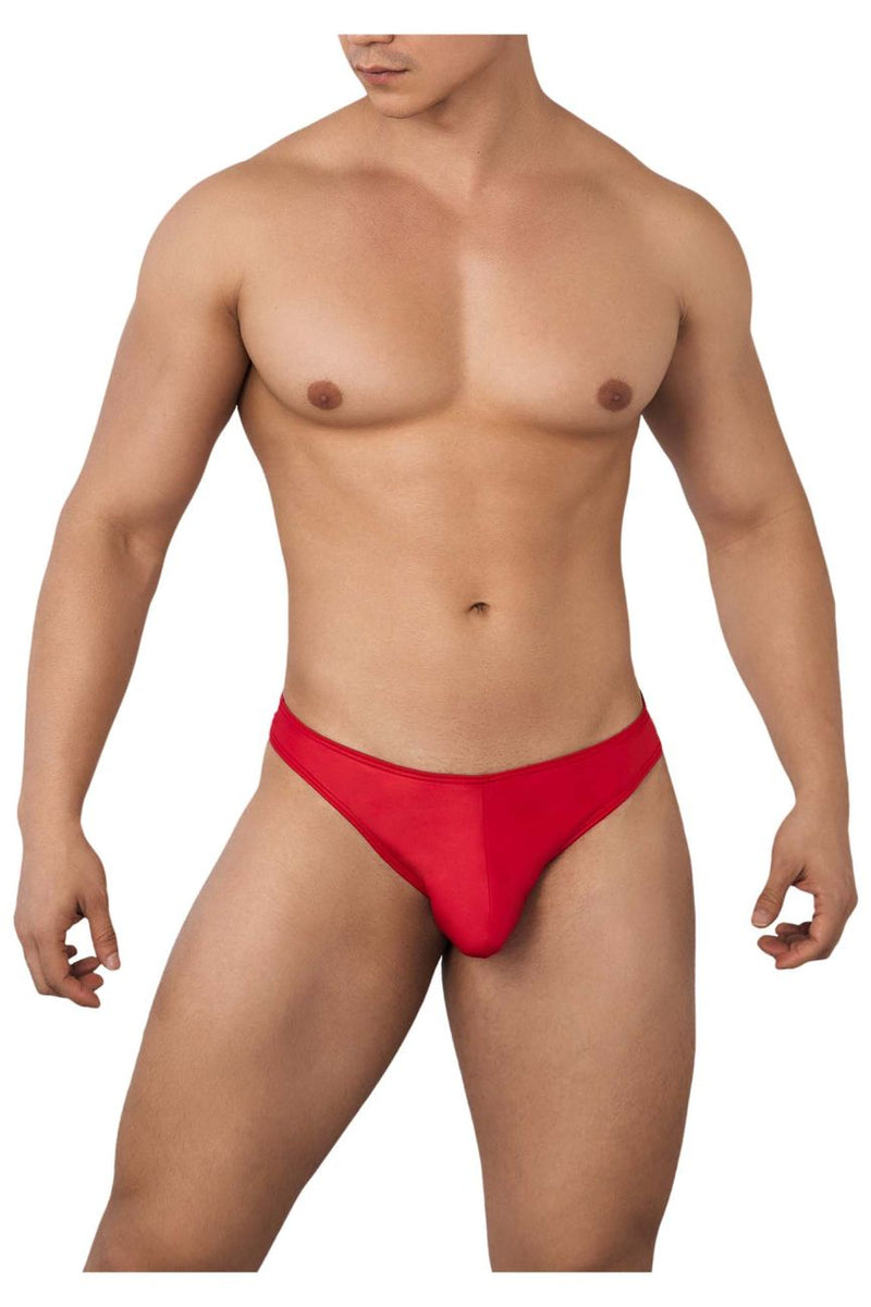 Candyman 99629 Trunk and Thong Two Piece Set Color rouge