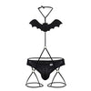 CandyMan 99631 Bat Two Piece Set Color Black