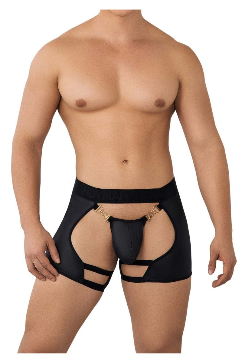 Candyman 99637 Chaps Thongs Color noir