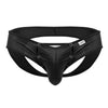 Candyman 99639 Open Front Jockstrap Color noir