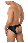 Candyman 99639 Open Front Jockstrap Color noir