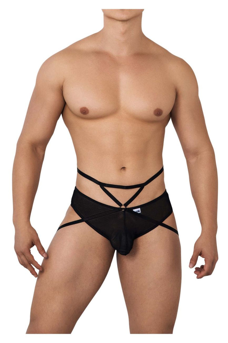 Candyman 99640 Mesh Thongs Color noir