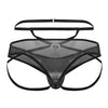 CandyMan 99640 Mesh Thongs Color Black