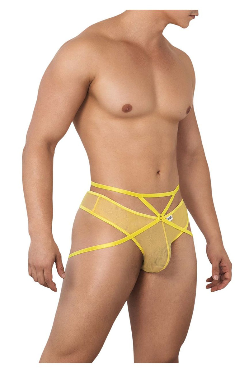 Candyman 99640 Mesh tangas color amarillo