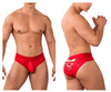 Candyman 99641 Shorty Briefs Color Red