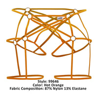 Candyman 99646 Cage Jockstrap颜色热橙