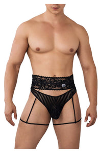 Candyman 99648 Garter Thongs Color noir