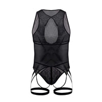 Candyman 99650x Mesh Bodysuit Color Black