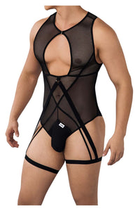 Candyman 99650 Mesh Bodysuit Color Black