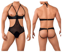 Colonage du body de Candyman 99653 Mesh noir