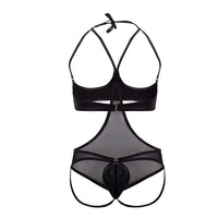 CandyMan 99653 Mesh Bodysuit Color Black