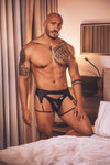 Candyman 99655 Garter Thongs Color noir