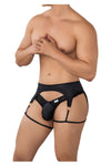 Candyman 99655 Garter tangas color negro