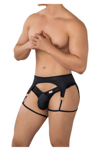 Candyman 99655 Garter tangas color negro