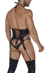 CandyMan 99656 Harness Jock Two Piece Set Color Black