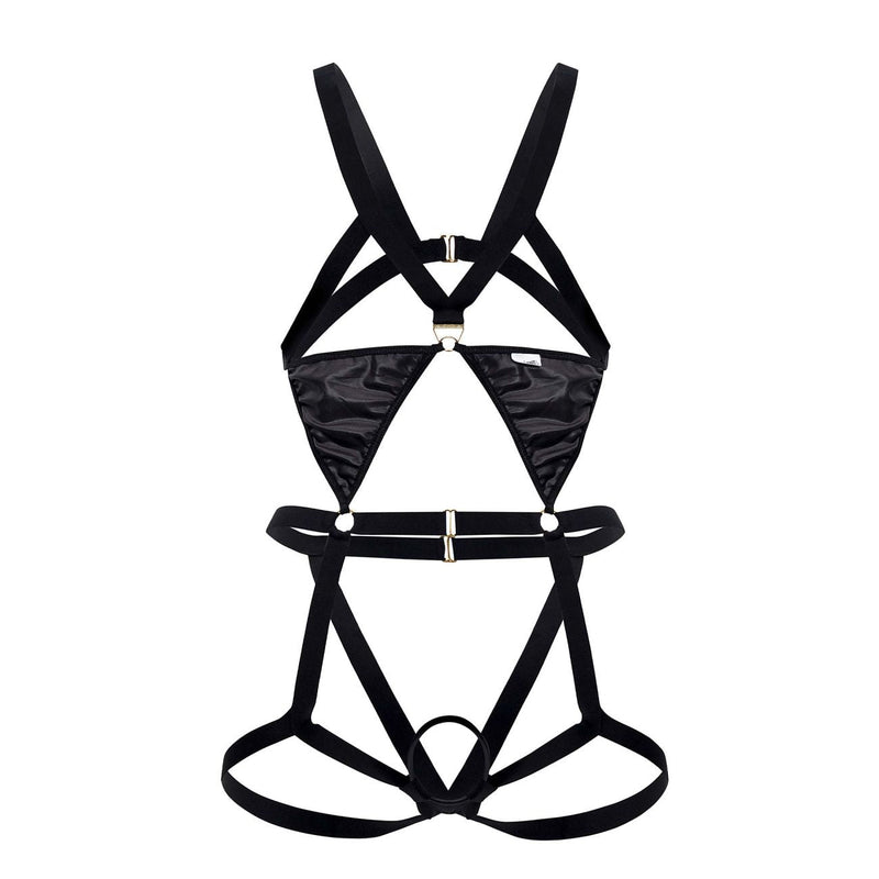 Candyman 99665 Harness Bodysuit Color Black